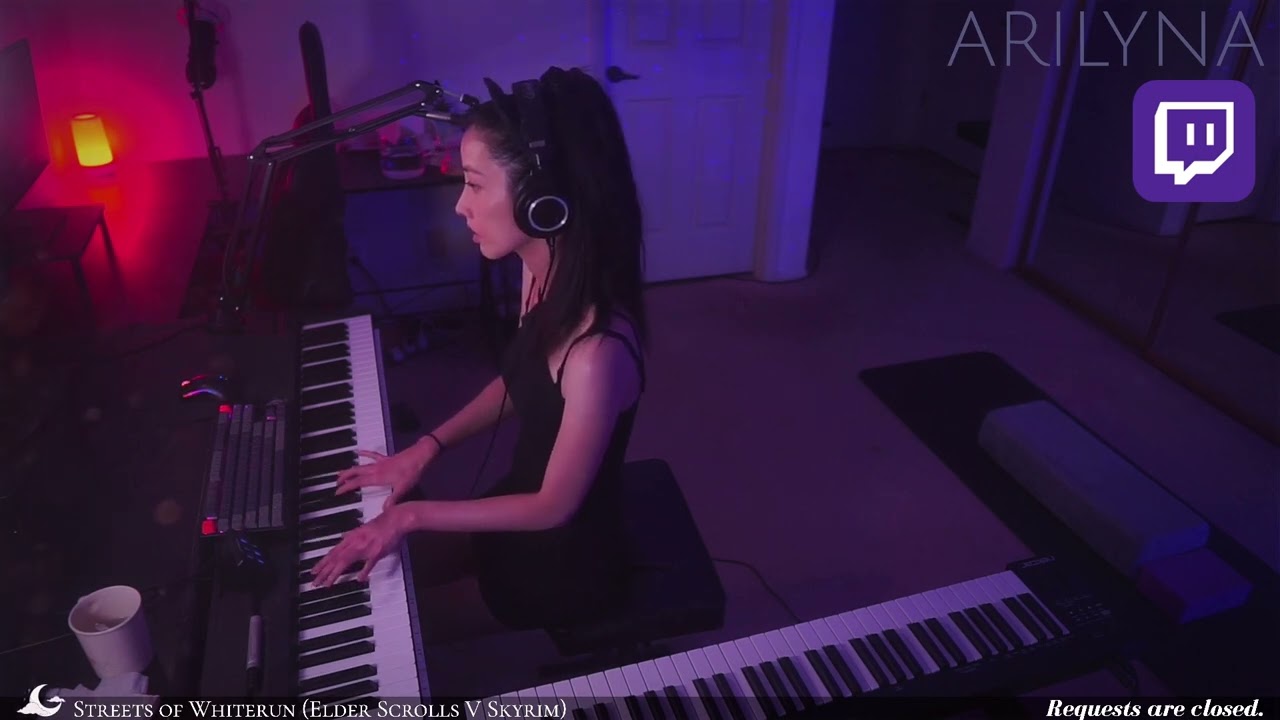 The Streets of Whiterun - The Elder Scrolls V: Skyrim (Piano Cover by Arilyna)