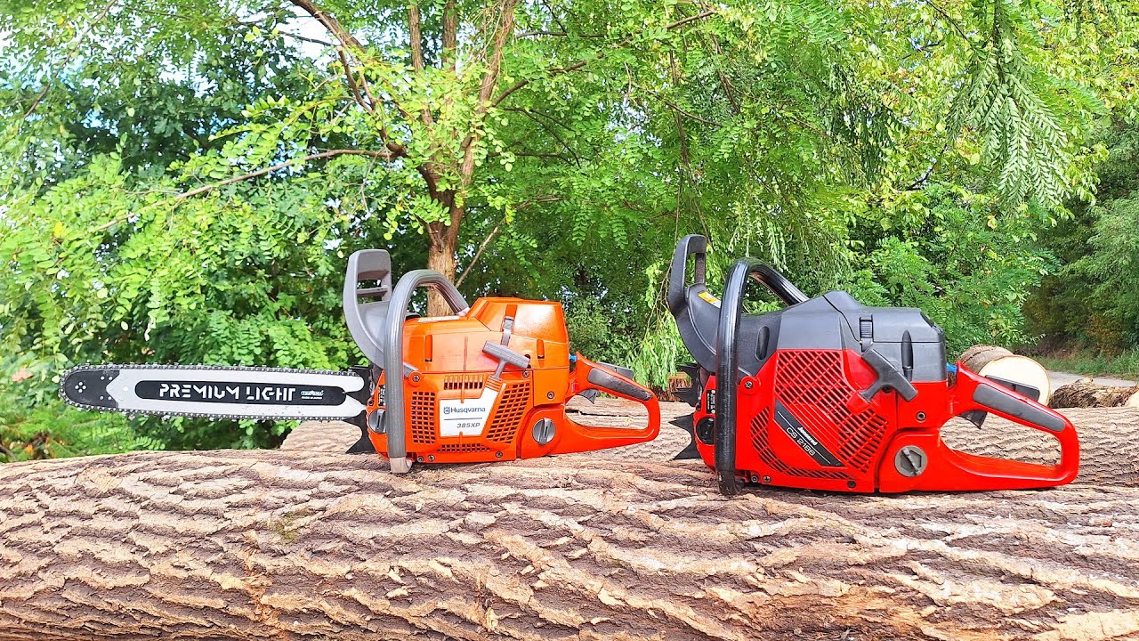 Jonsered 2186 Turbo versus Husqvarna 385xp