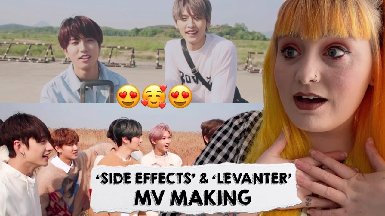 STRAY KIDS 'SIDE EFFECTS' + 'LEVANTER' MV MAKING FILMS REACTION