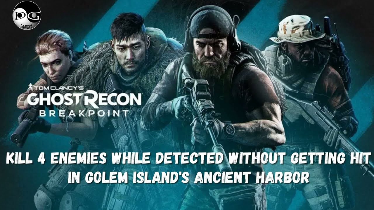 Ghost Recon Break Point - Kill 4 enemies while detected without getting hit in Golem Island's Ancien