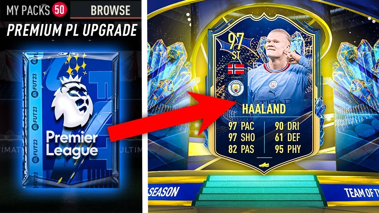 Team of the Season v Premier league! [FIFA 23 Pack opening]