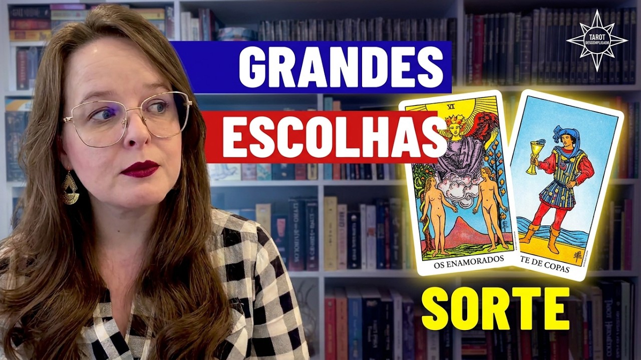 Acordos, Escolhas e Novos Caminhos (Enamorados + Valete de Copas) | TAROT DESCOMPLICADO | LIZA GOLBA