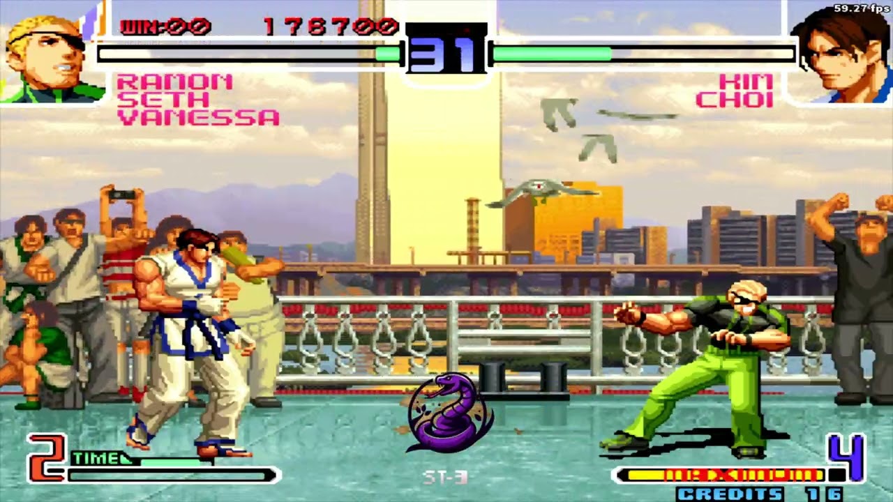 39. 🟣 THE KING OF FIGHTERS 2002 🟣 RAMON ✨ // KOF 2002 Reptil Retro