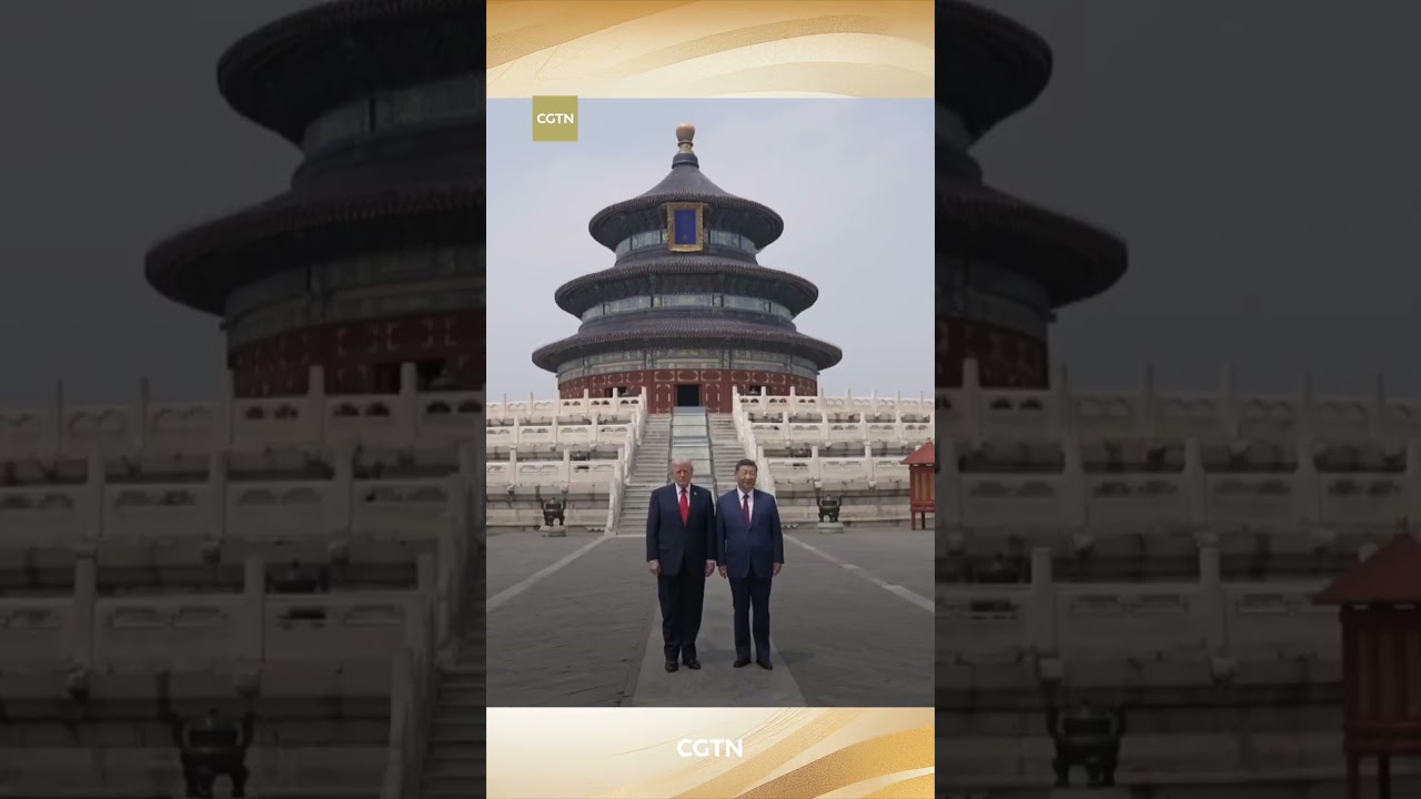 Xi Jinping, Donald Trump visit Temple of Heaven in Beijing