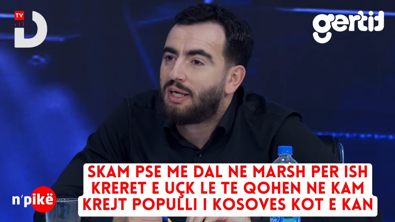 Skam pse me dal ne marsh per ish kreret e UÇK le te qohen ne kam krejt populli i Kosoves kot e kan