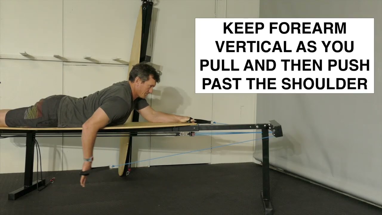 Surf Paddle Trainer Paddling Technique
