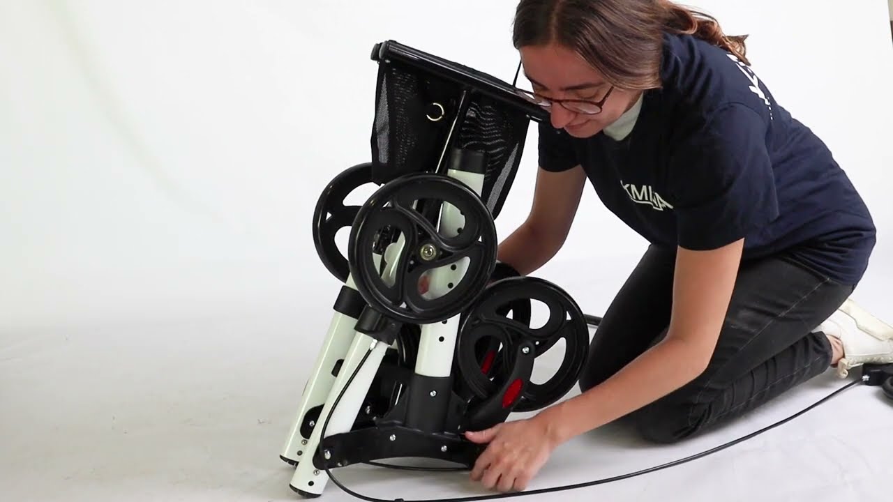 Forearm Rollators 4 Wheel with Seat | Andador para Ancianos Antebrazo | KMINA - ASSEMBLY