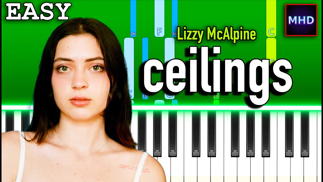Lizzy McAlpine - ceilings - Piano Tutorial [EASY]
