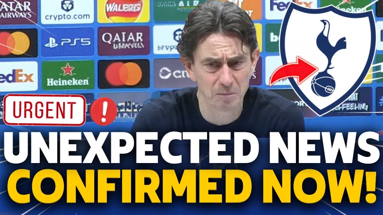 🚨😟URGENT! CONFIRMED! HE’S RULED OUT! SERIOUS CONCERN FOR SPURS! FANS DESPERATE! TOTTENHAM NEWS