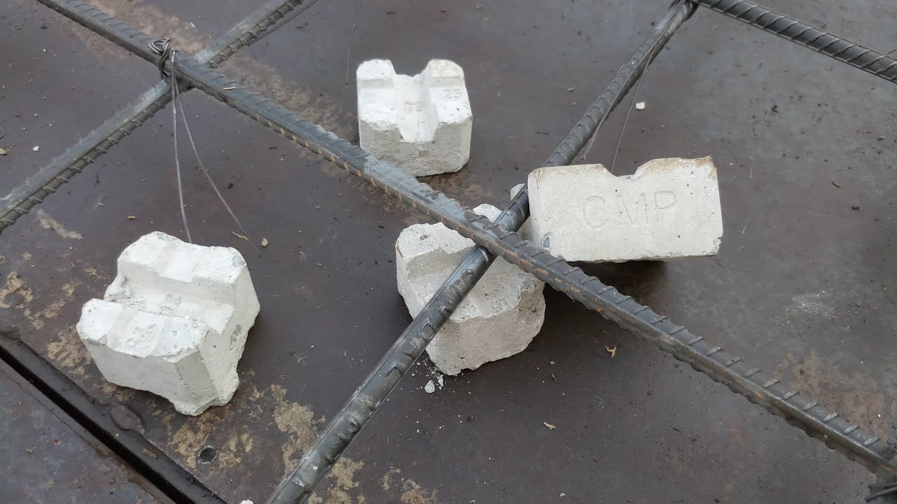 Cover blocks for slab beam column and footing with price details