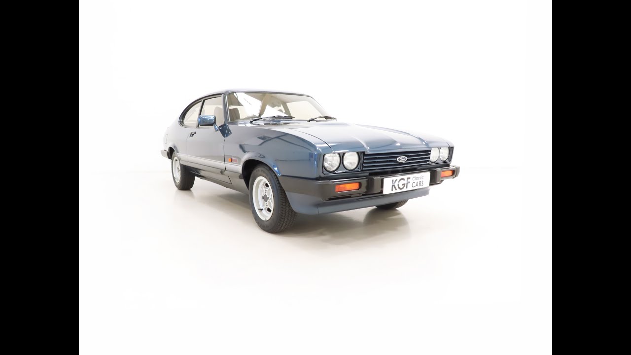 An Astonishing Ford Capri 2.0 Laser with a Miniscule 7,166 Miles from New - SOLD!