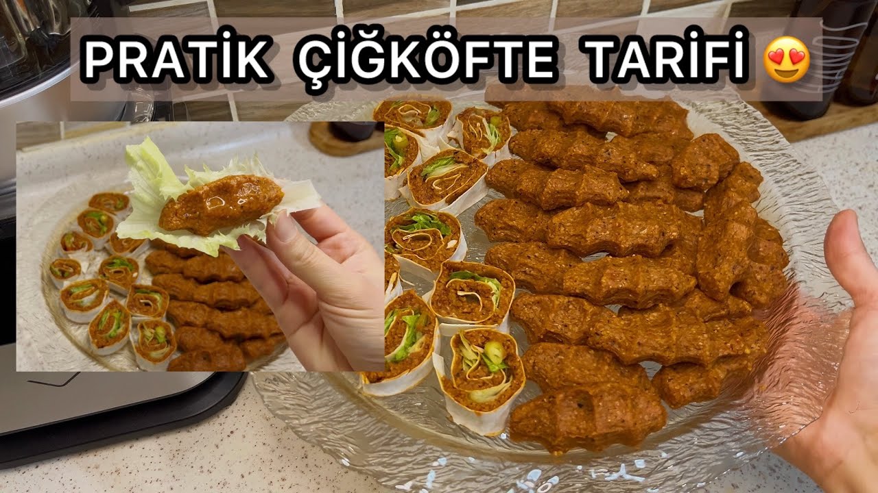 TÜM PÜF NOKTALARIYLA // PRATİK ÇİĞKÖFTE TARİFİ ❤️