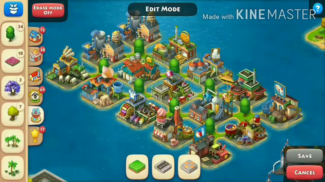 Township factory design for level 35