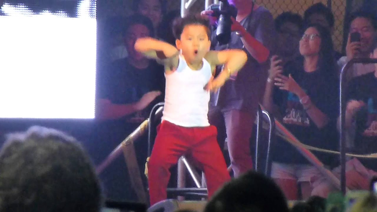 Little Psy - Gangnam Style at Los Angeles Korean Festival Foundation 10/5/12 황민우