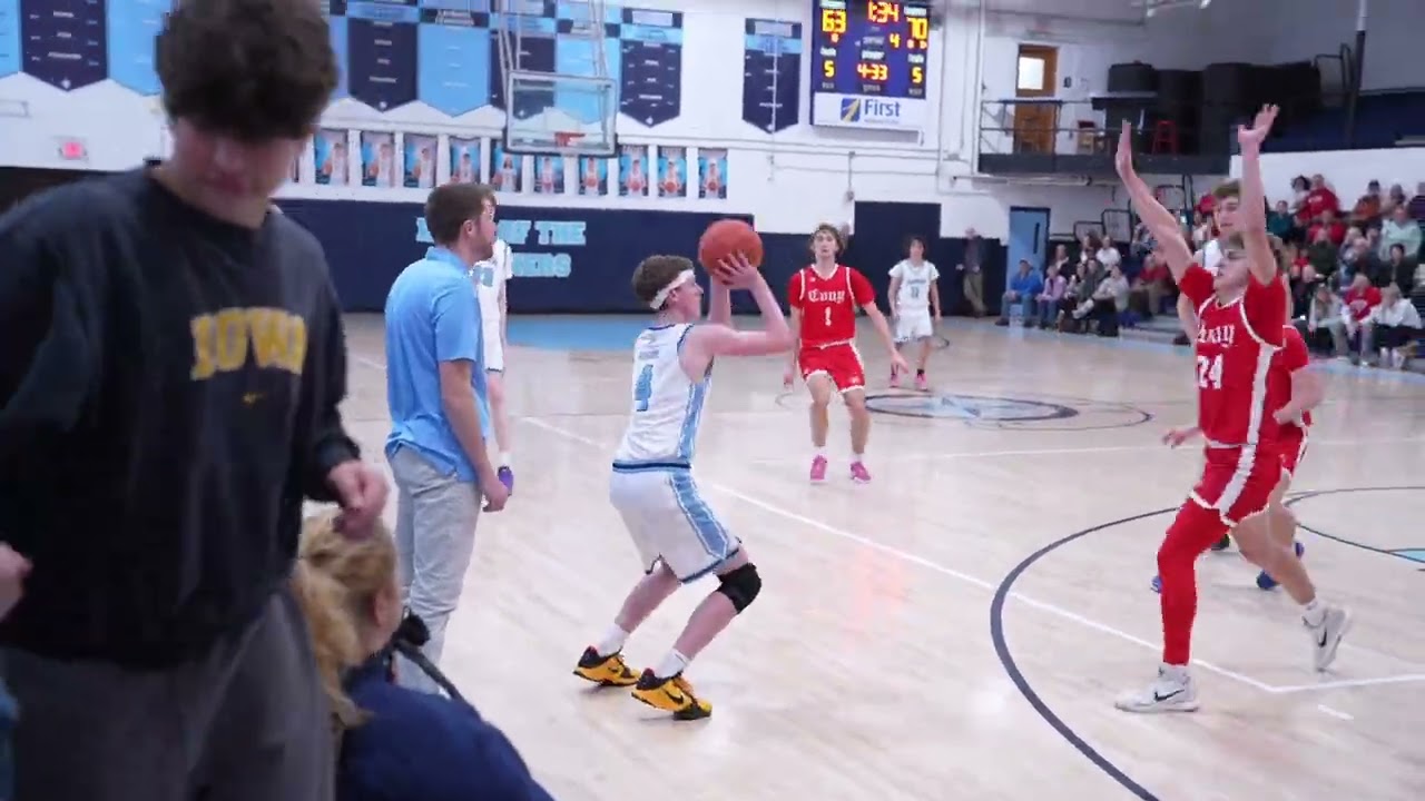 Nate Walton (Oceanside High school, ME) Sophomore Year Basketball Highlights (Condensed)