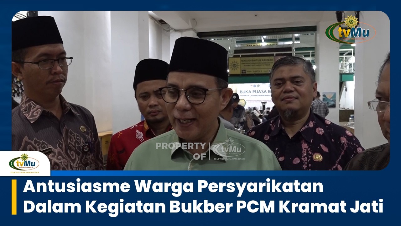 Antusiasme Warga Persyarikatan Dalam Kegiatan Bukber PCM Kramat Jati