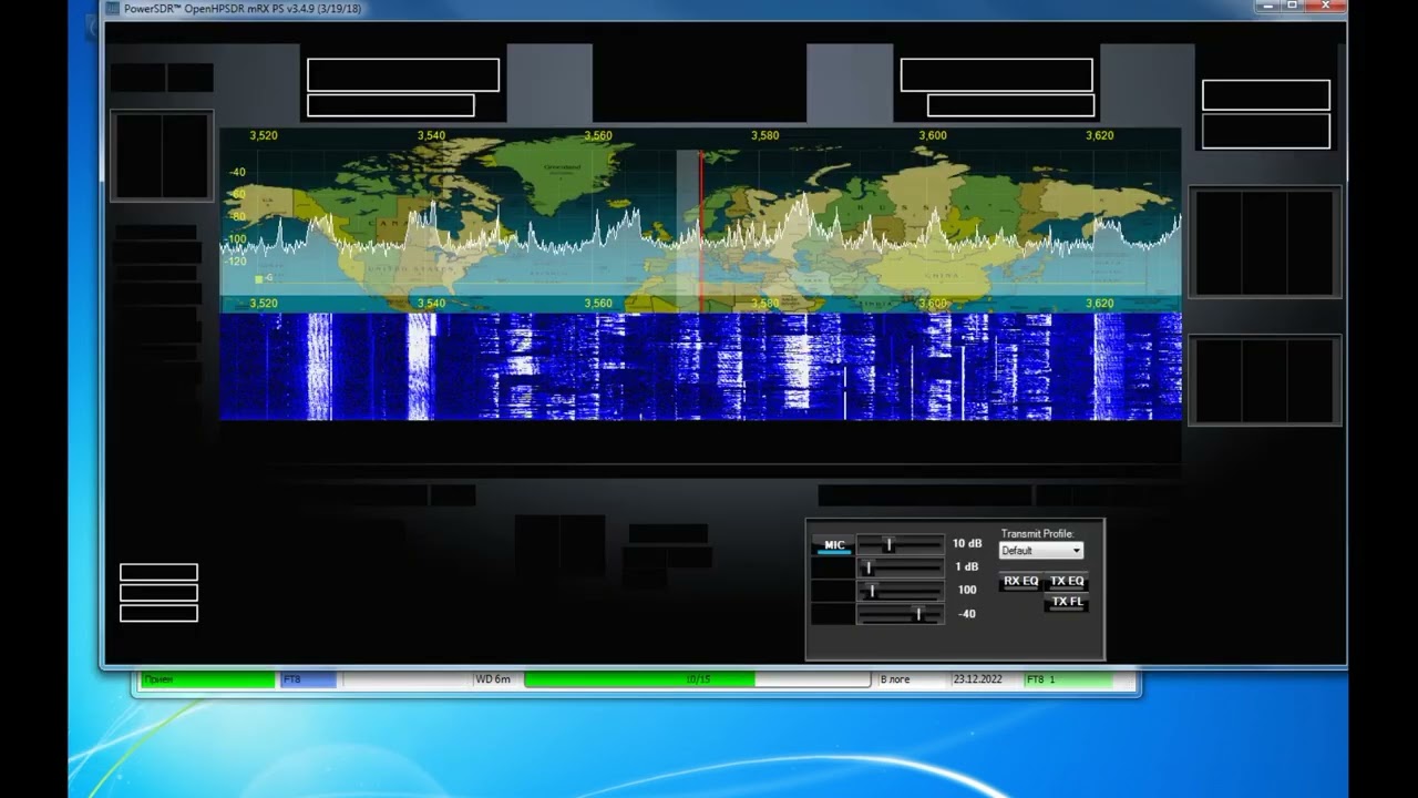 Hermes Lite by EU1SW 14bit ADC/DAC HF SDR Transceiver. Часть 4, ПО (PowerSDR_mRX, FT8,virtual cable)