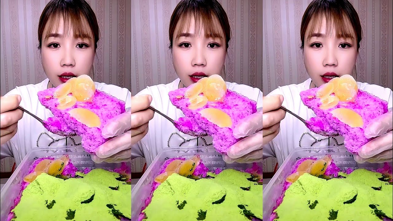 ASMR SHAVED ICE EATING QIAN