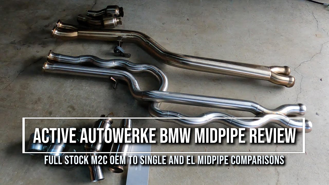 Как мидпайпы меняют ваш BMW M2C? Обзор одноканальных и EL-мидпайпов Full Active Autowerke.