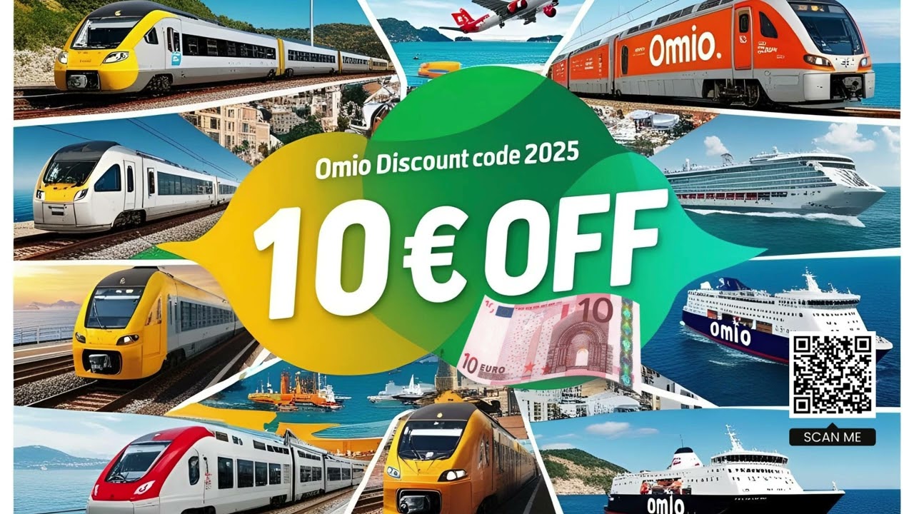 Get &euro;10 Off with Omio in 2026 🚆✈️🚢 | Cheap Train, Bus & Ferry Tickets! Discount Code promos1c6p1t