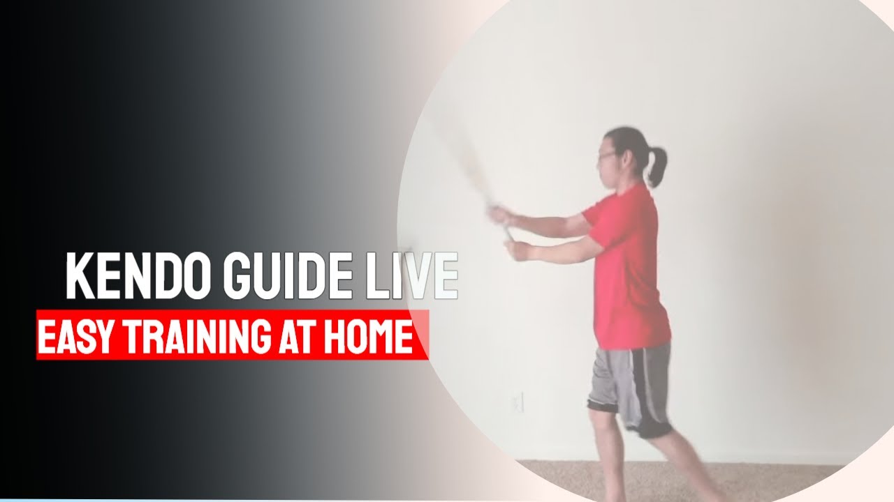 Kendo Guide Live Training: Something You Can Do At Home