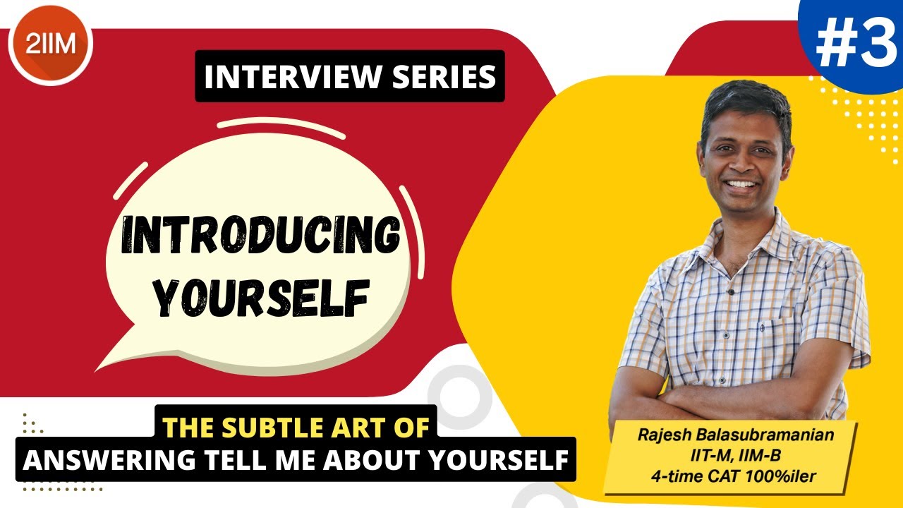 MBA Personal Interview Tips | How to Introduce Yourself | Ep 3 | PI Tips Series | 2IIM CAT Prep