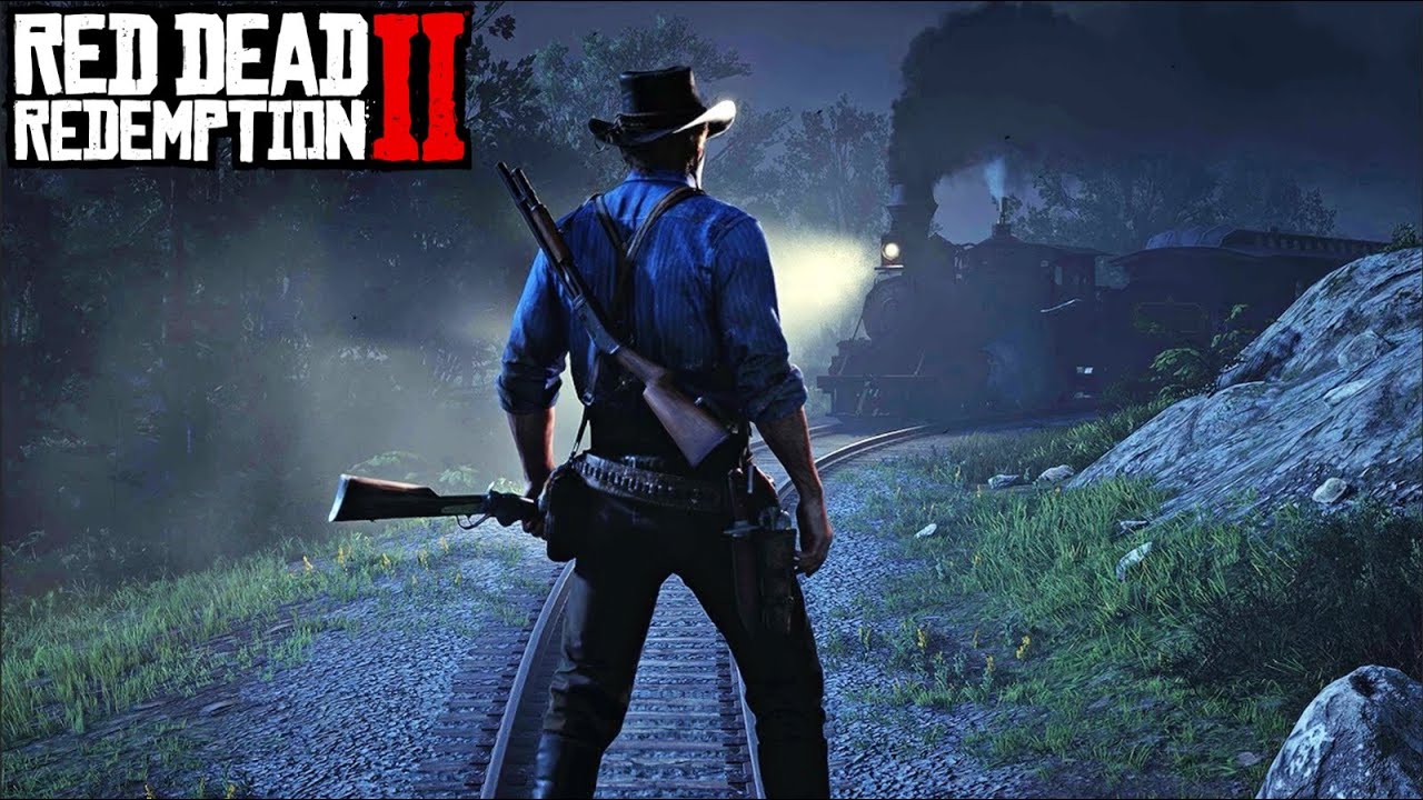 Red Dead Redemption 2 &ndash; Train Robbery with John Marston | (No Commentary)