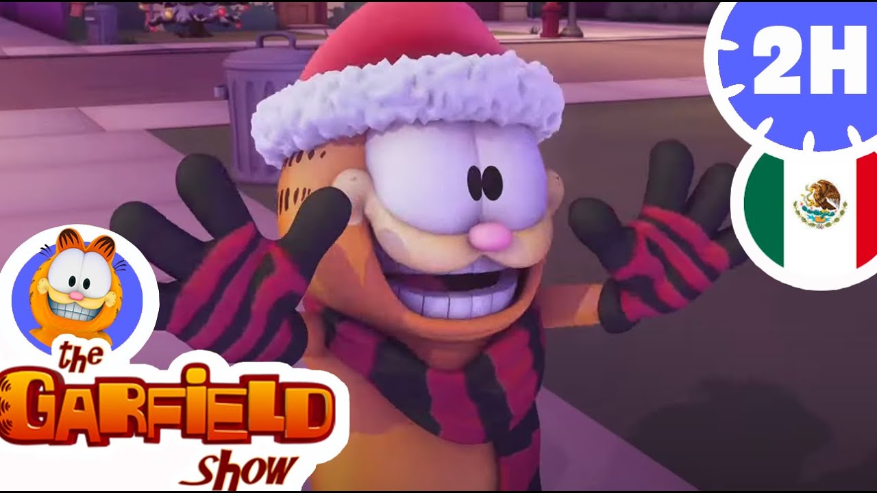 🎄¡La Navidad de Garfield! 🎁 Episodios especiales de Garfield Show 🌟