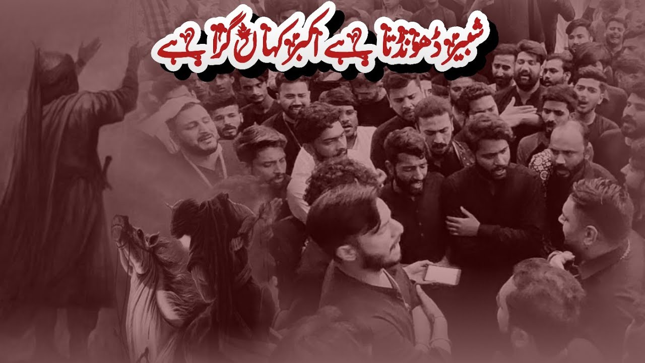 Shabbir (as) Dhondta Hai Akber (as) Kahan Gira Hai || Ahed e Sadaat || Tauseef Abidi || Ancholi 2022