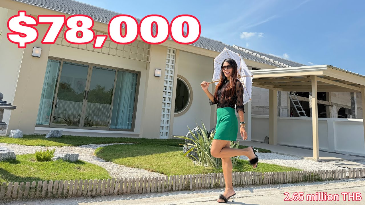 What type of house you can get for 78K usd ? Hua Hin Thailand?