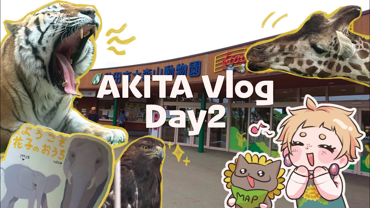 【vlog】また動物園に行った～解説と採血すごかった～🦒🐘