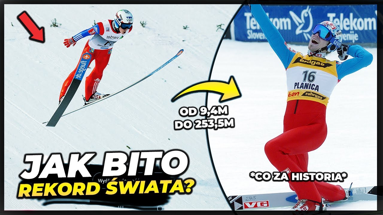 JAK BITO REKORD ŚWIATA W DŁUGOŚCI SKOKU NARCIARSKIEGO?