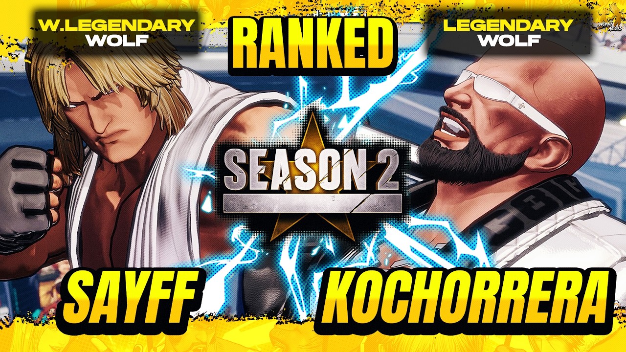 FF Season 2 ▰ KOCHORRERA (MR.BIG) VS Sayff (KEN) ▰ FATAL FURY: CoTW High Level Gameplay