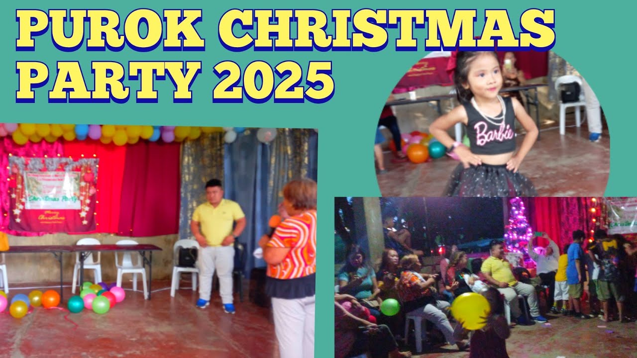 PUROK CHRISMAS PARTY(Part 1)
