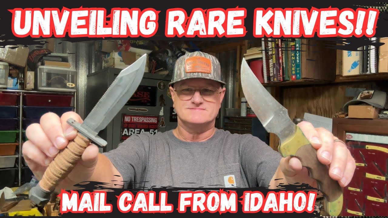 Unveiling Rare Vintage Knives + Surprise Package from Idaho!