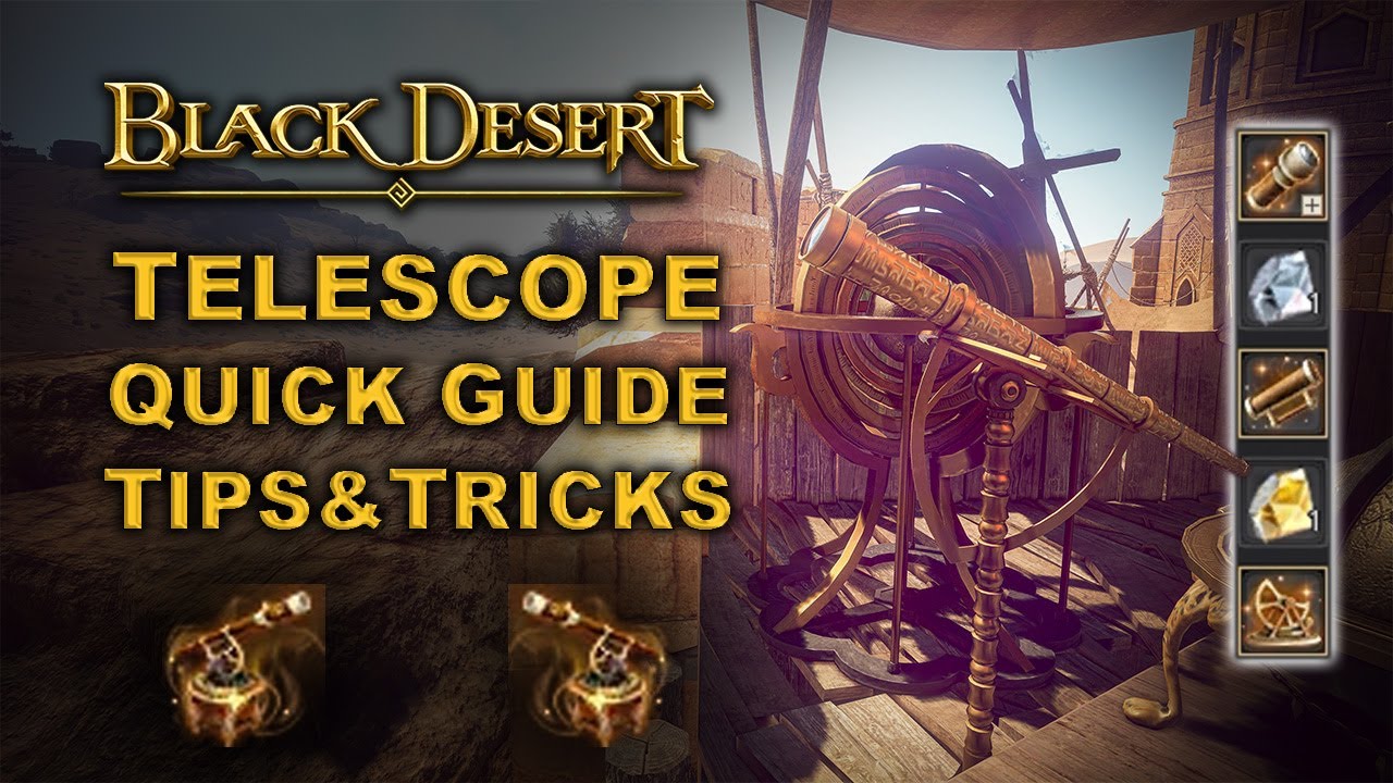 BDO | Lafi Bedmountain's Upgraded Telescope | How to use? How To Get? Tips & Tricks |