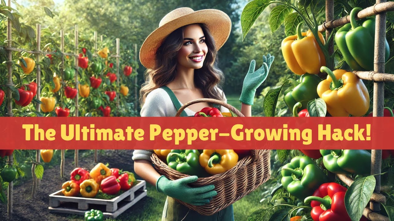 Secret To Growing Enormous Peppers both in Size And Yield