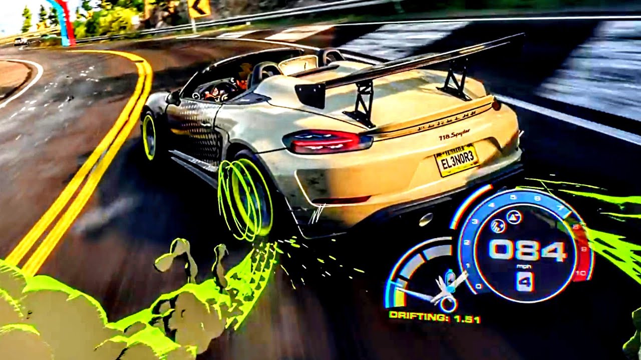 NFSU Send It [A+] RACE Playlist Porsche 718 Spyder EL3N0R3 vs EL3N0R3 (after MX-5)