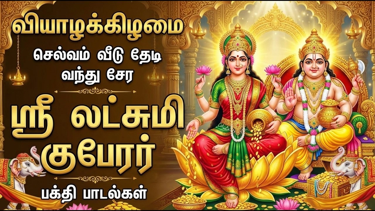 Powerful Laxmi Kubera Mantra 108 Times | Laxmi Kuber Mantra 🙏 | Laxmi Kubera Bhakti Padagal