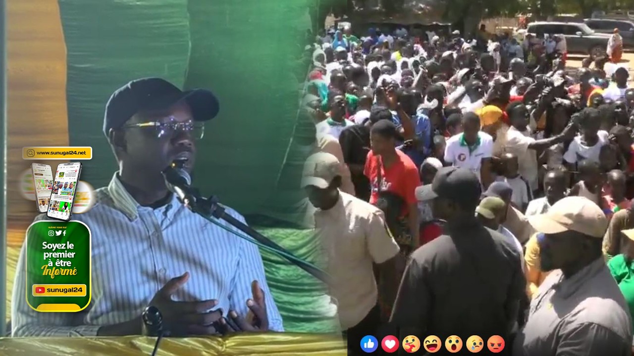 Guinguinéo ( Mboss) en effervescence : Ousmane Sonko au contact des populations