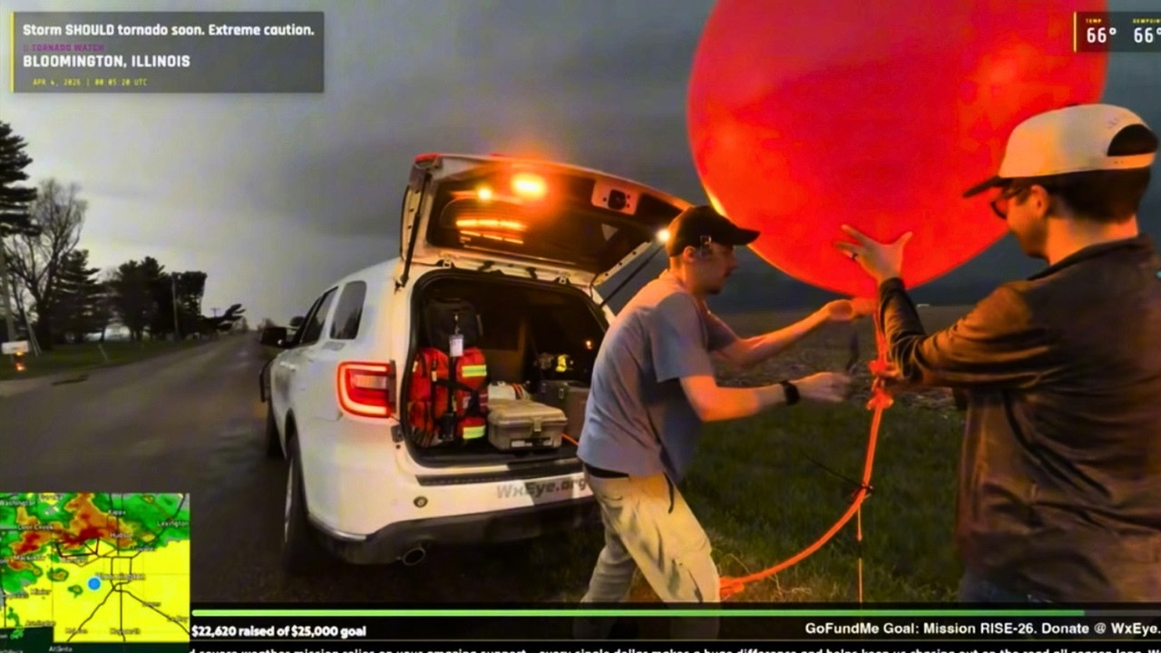 LIVE: Recovering my Giant Weather Balloon with like 4 different sondes on it