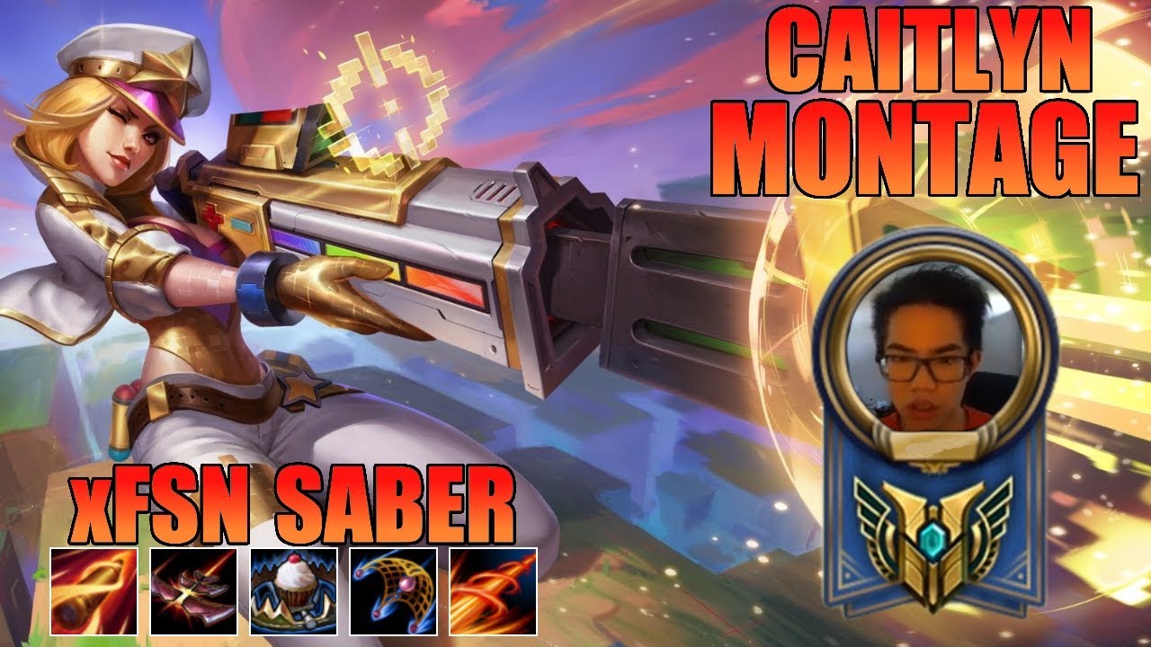 xFSN Saber Caitlyn Montage - NA Challenger Caitlyn