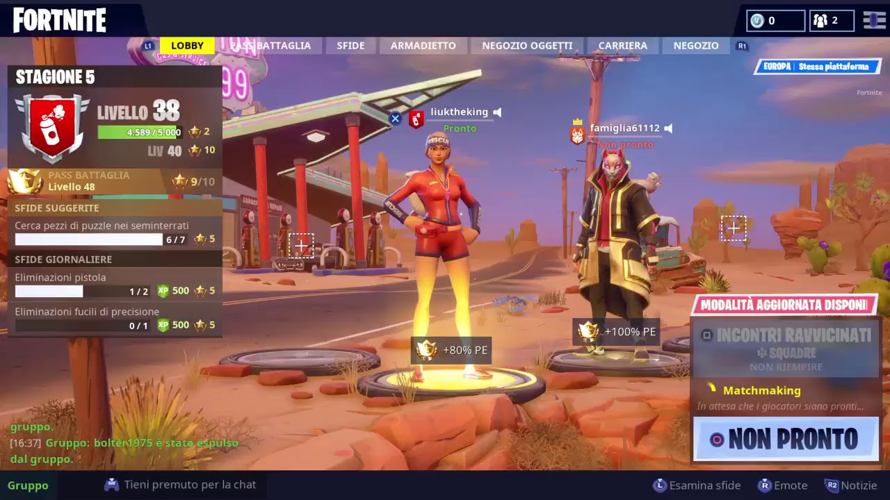Solo pompa del nonno e tattico challenge