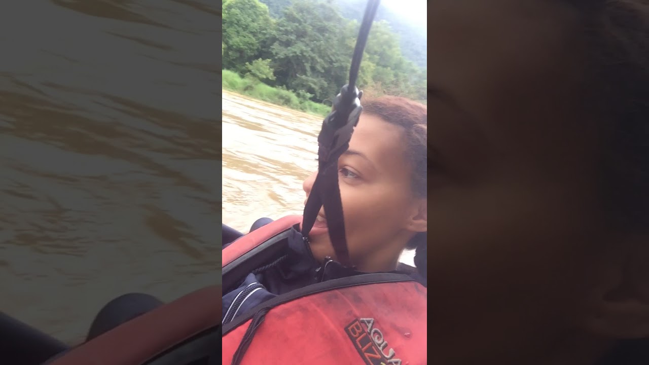 English girl goes Tubing and gets stuck