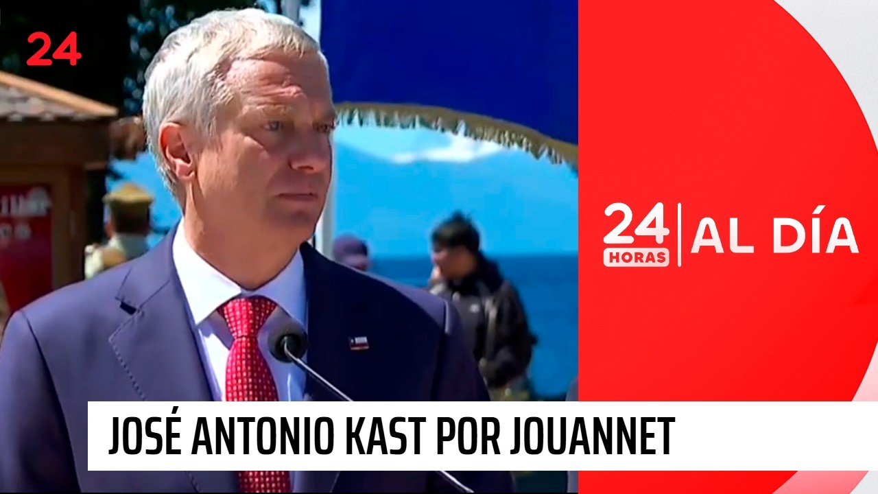 Kast: “No tengo ningún cuestionamiento hacia la figura de Andrés Jouannet” | 24 Horas TVN Chile