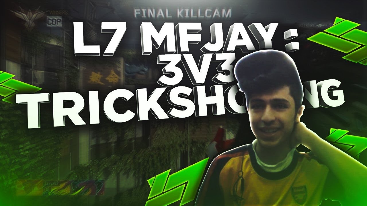 L7 MFJaay : 3V3 TRICKSHOTTING | 3V3 تحدي التريك شوت