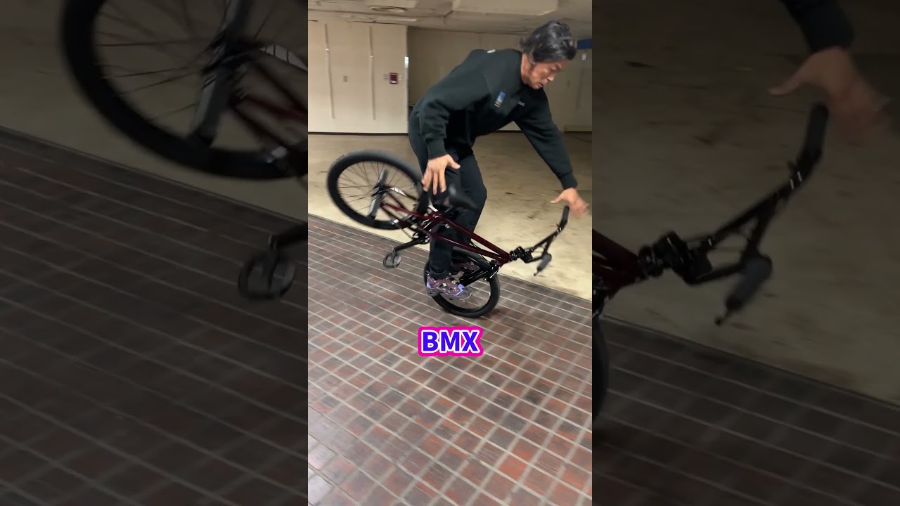 ヒッチハイカー。BMXフラットランド。ドンキー。【カンザキ/エバチャンネル】