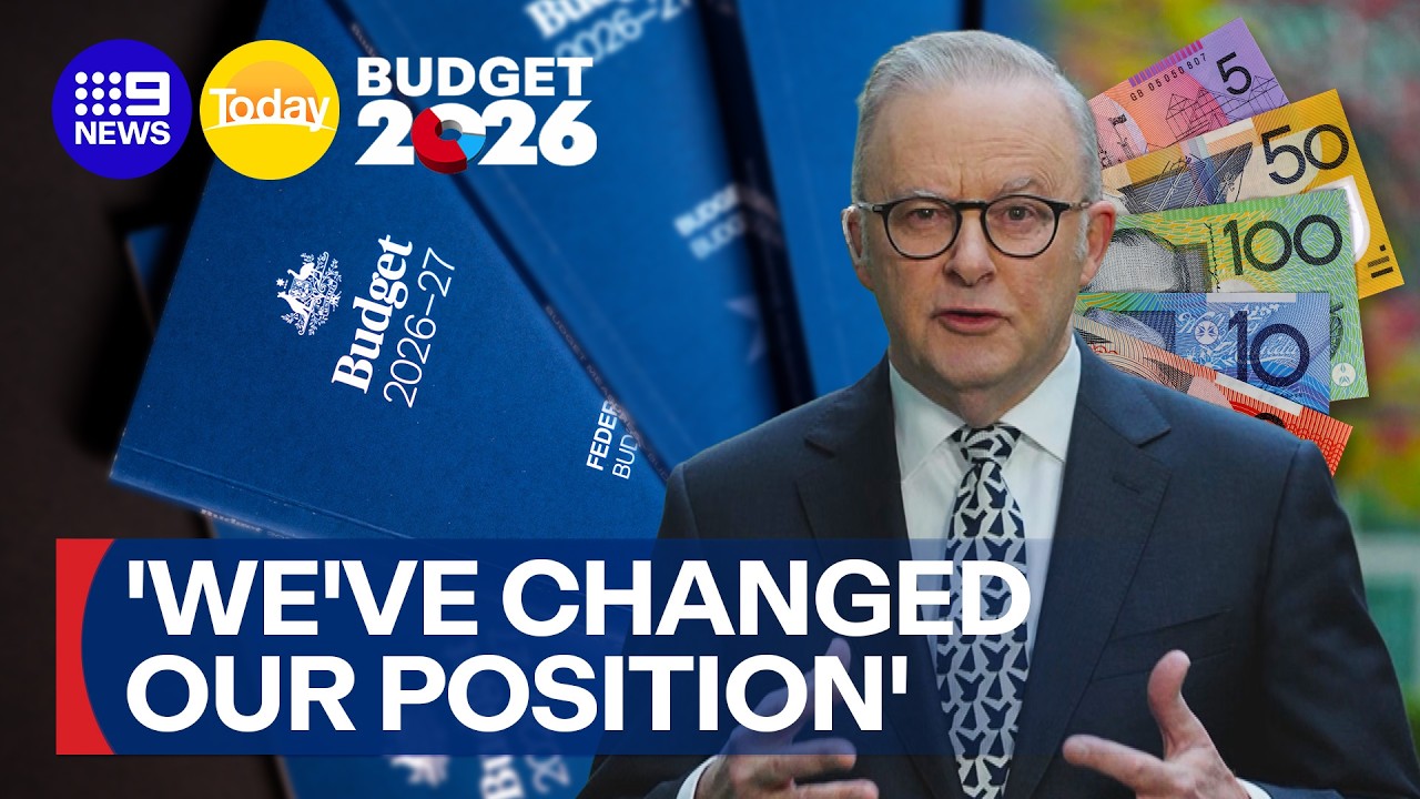 PM Albanese speaks on biggest tax shake-up of the 2026 Federal Budget | 9 News Australia
