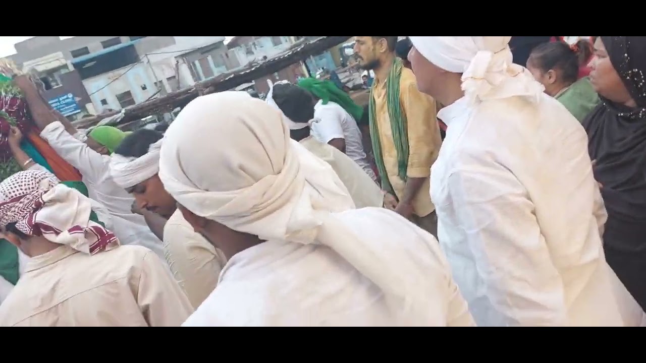 chota moharram 10th day in mutton market bangalore road bellary 2023