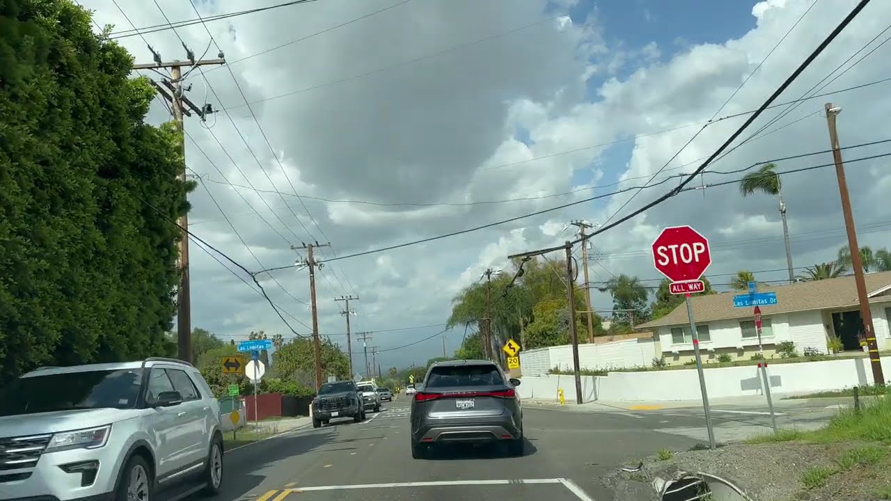Colima Rd & Hacienda Blvd of April 3, 2025 4K